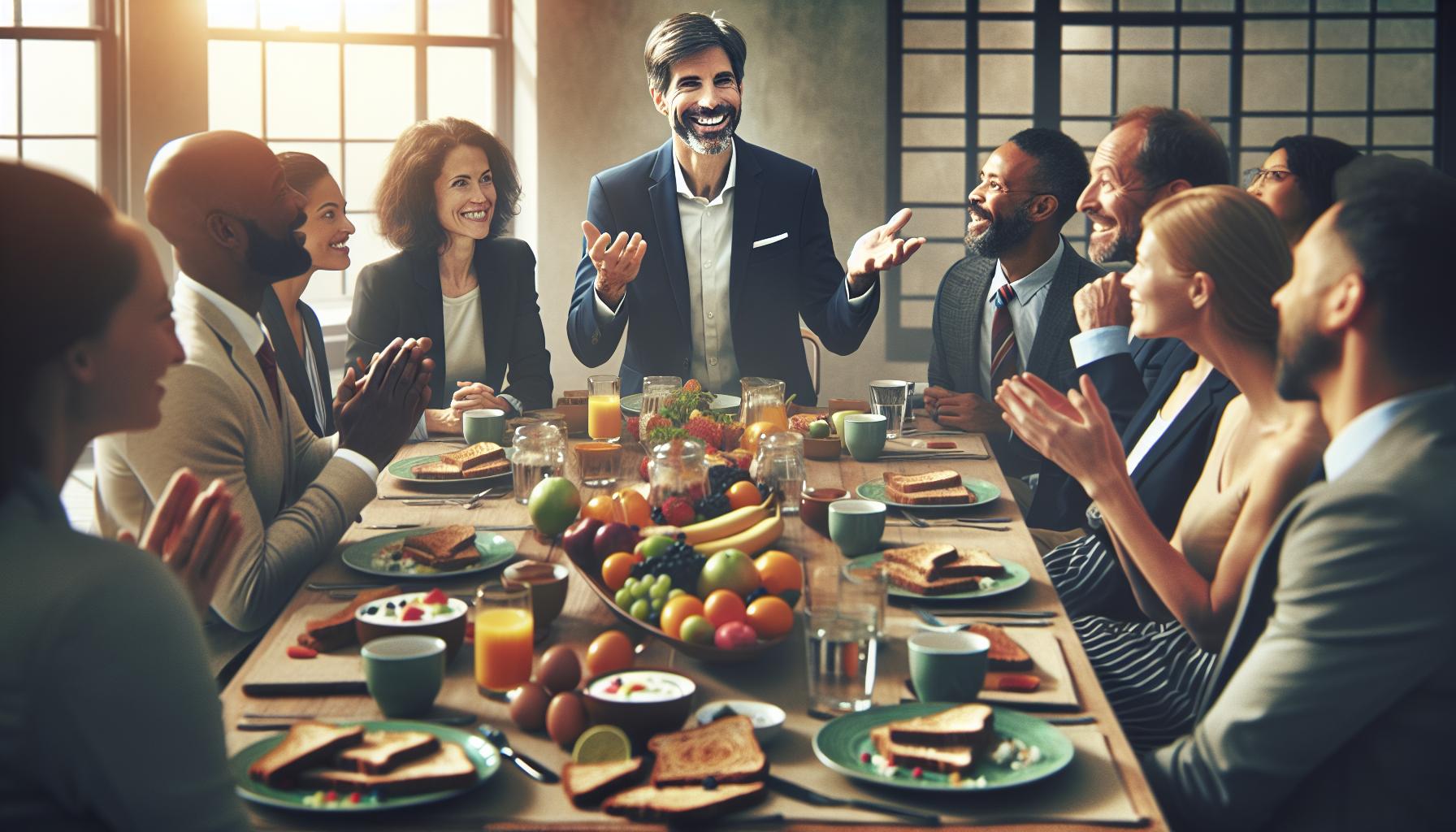 Featured image for “5 Tips for a Good Leadership Breakfast to Boost Team Spirit and Energy”